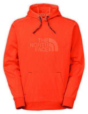 the north face hoodie orange