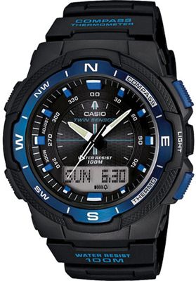 Casio Men S Digital Compass Twin Sensor Sport Watch Moosejaw