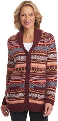 Woolrich Women's Blazing Star Long Fair Isle Cardigan Moosejaw