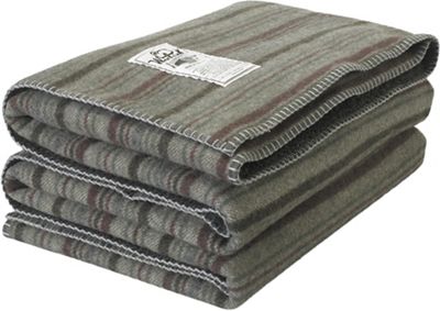 Woolrich Sherpa Rough Rider Stripe Blanket Mountain Steals