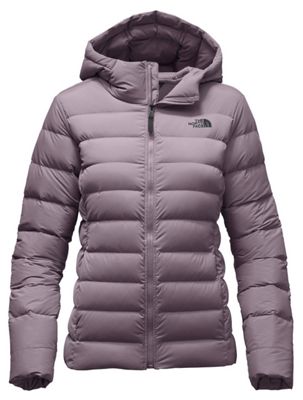 packable stretch down hooded jacket