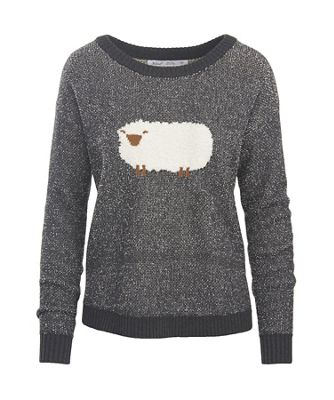 Woolrich Women's Wooly Sheep Motif Sweater Moosejaw
