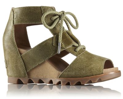 sorel lace up sandals