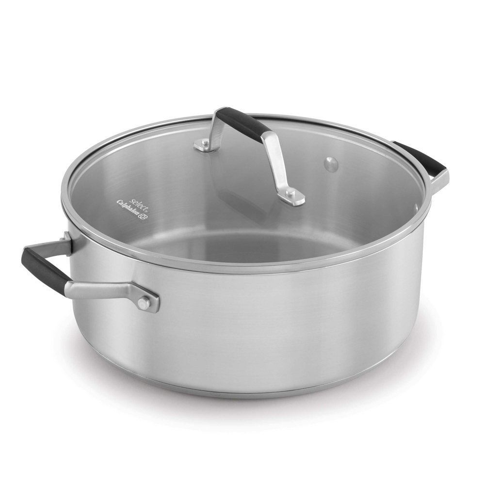 Select By Calphalon™ Stainless Steel 5-quart Dutch Oven With Cover