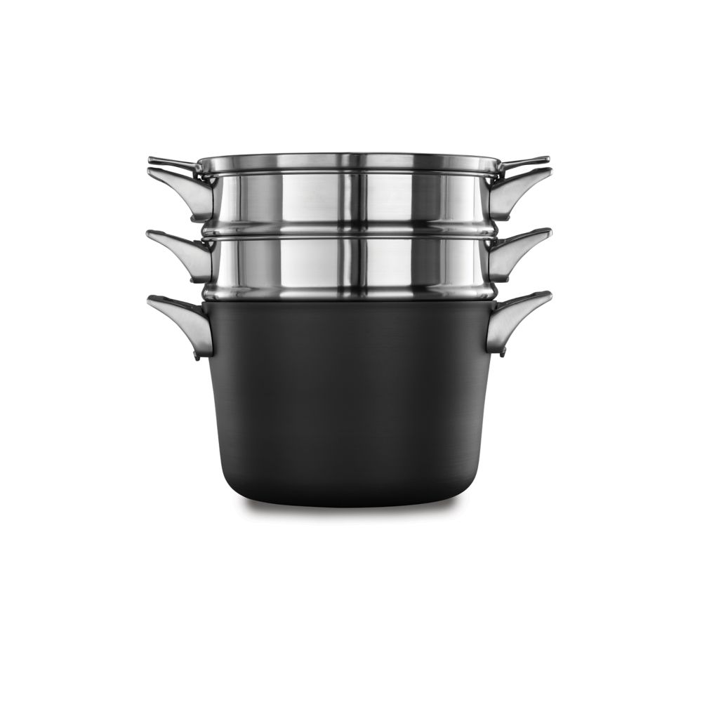 Calphalon Premier™ Space-saving Hard-anodized Nonstick Cookware, 8-quart Multi Pot