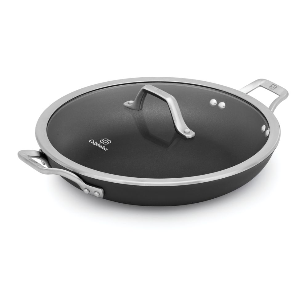 Calphalon Signature™ Hard-anodized Nonstick 12-inch Everyday Pan With Cover