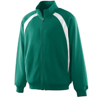 DOUBLE KNIT COLOR BLOCK JACKET