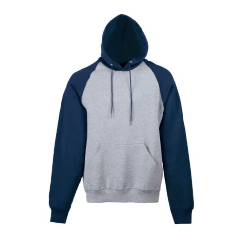 Augusta Heavyweight Color-Blocked Hooded Sweatshirt