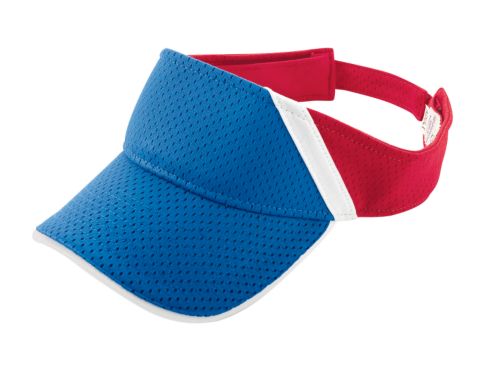 Augusta Athletic Mesh and Dazzle stripe Visor