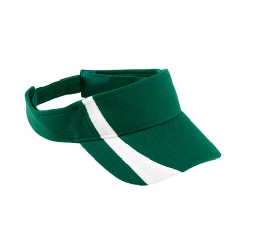 Augusta Adjustable Wicking Mesh Two-Color Visor - Adult 