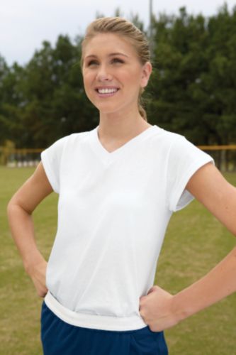 Bomark&reg; Ladies Cap Sleeve Jersey
