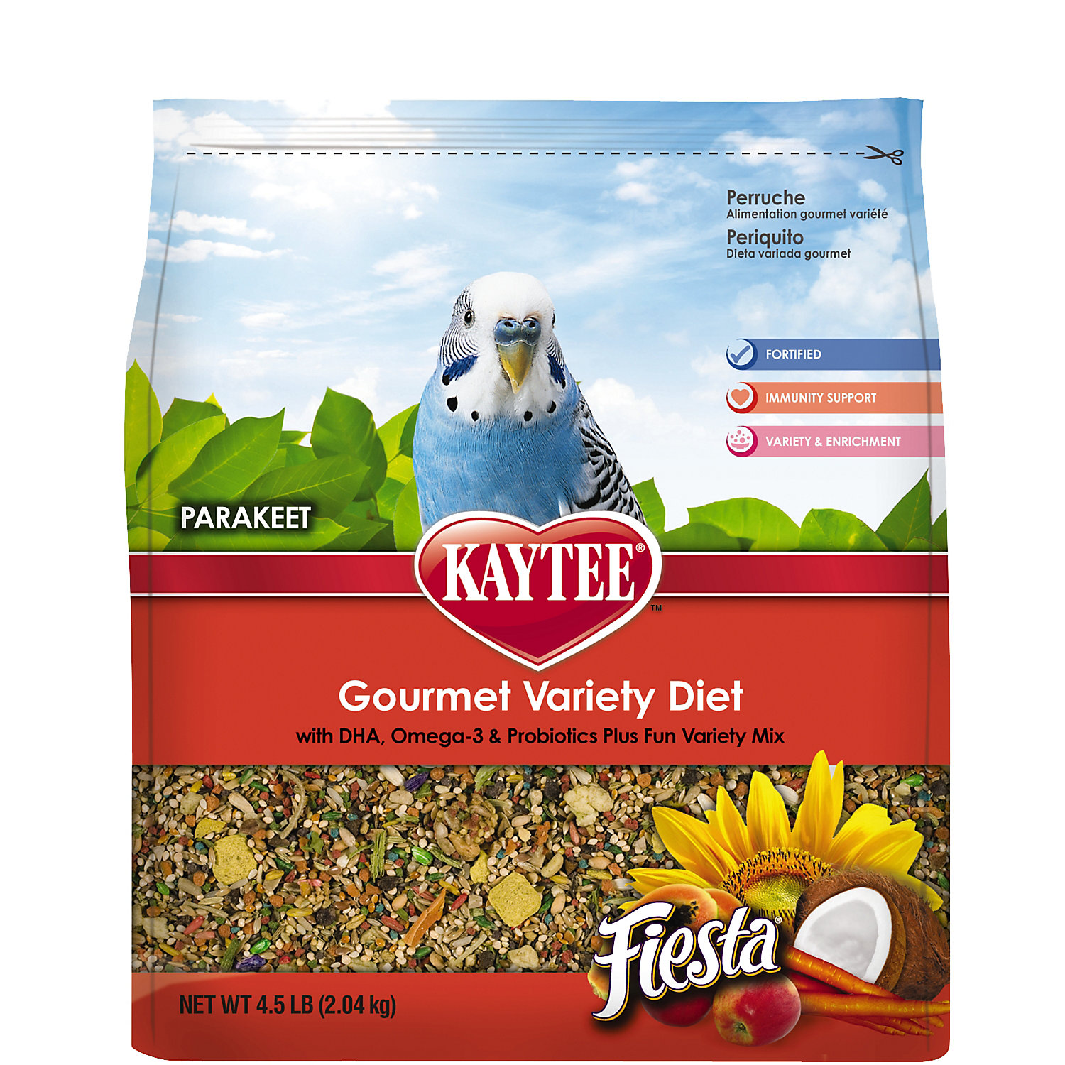 Kaytee Fiesta Bird Food for Parakeets