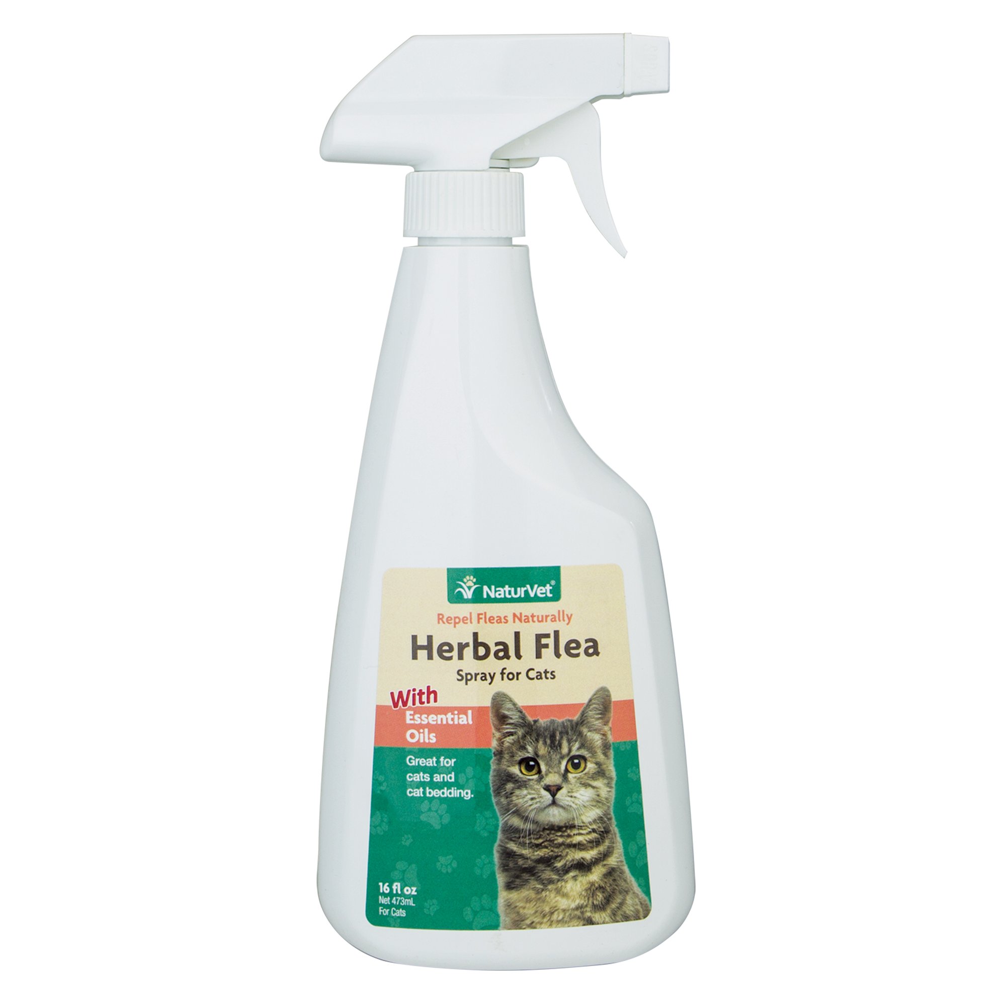 NaturVet Herbal Flea Spray for Cats & Cat Bedding Petco