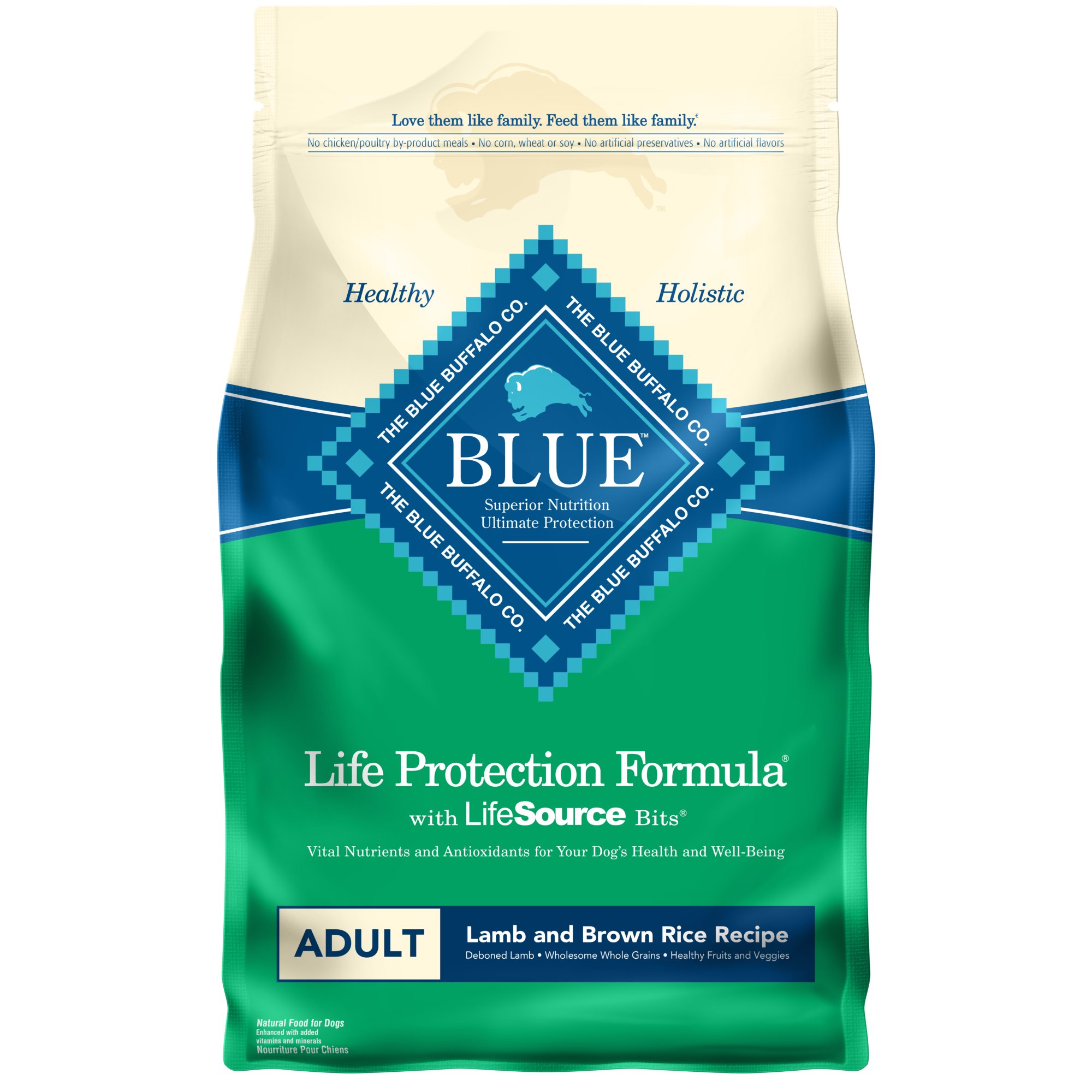 Blue Buffalo Lamb & Brown Rice Adult Dog Food | Petco Store