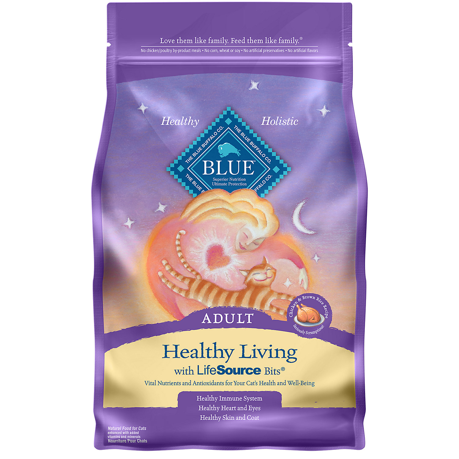 Blue Buffalo Healthy Living Chicken & Brown Rice Adult Cat 