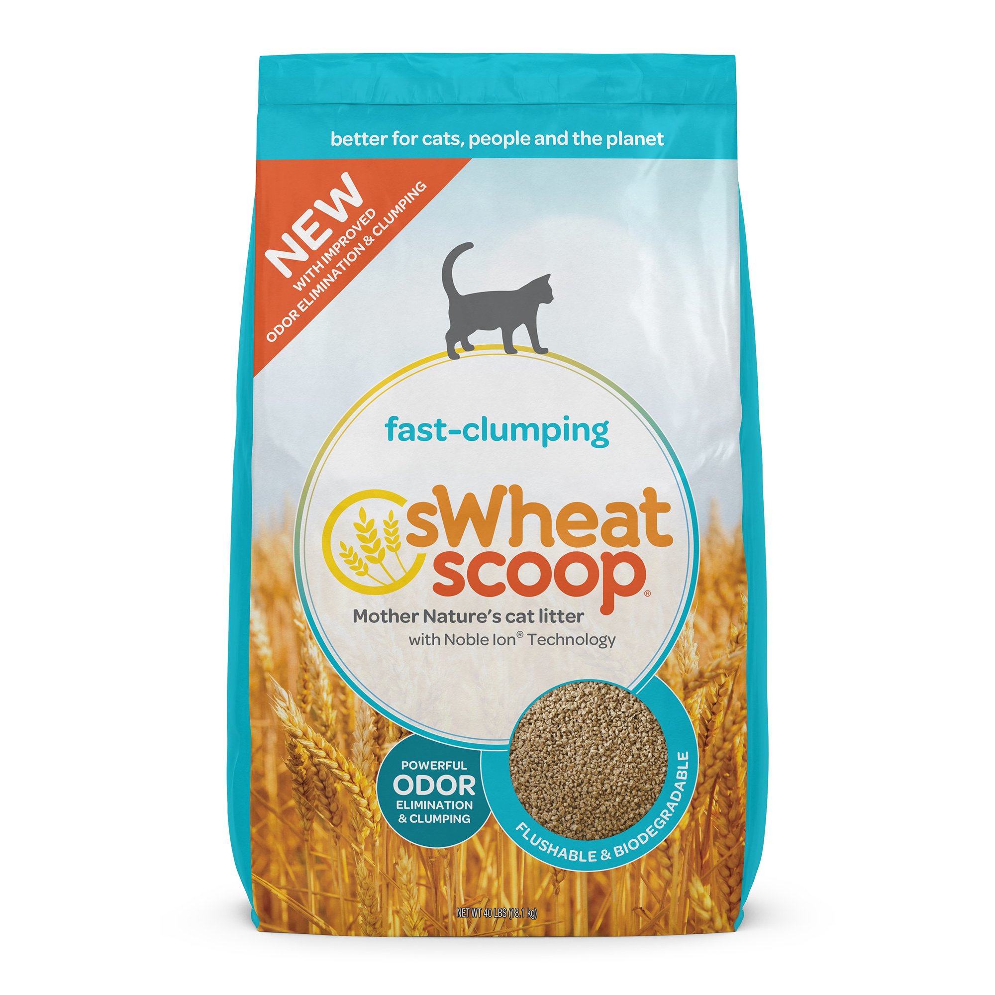 sWheat Scoop Natural Wheat Litter eBay