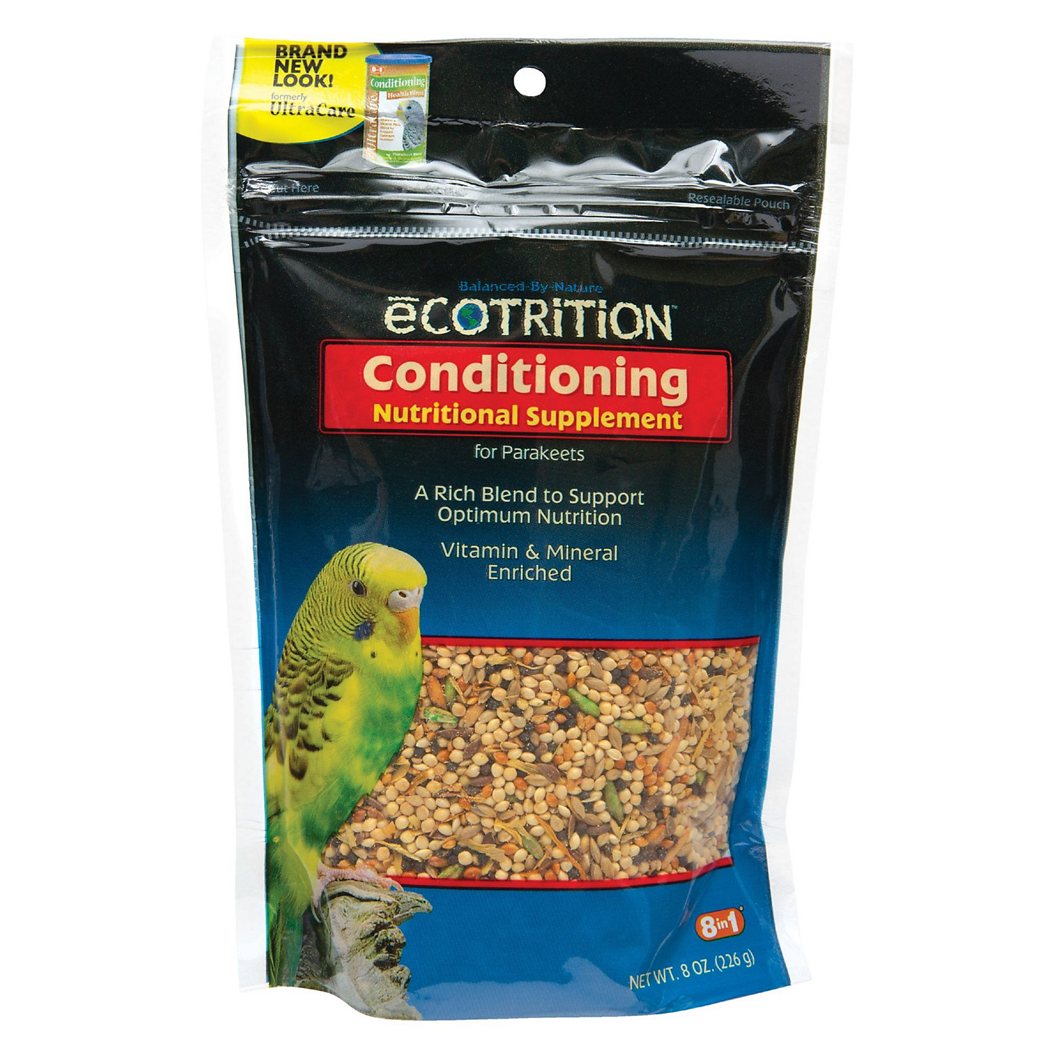 eCOTRITION Conditioning Health Blend for Parakeets