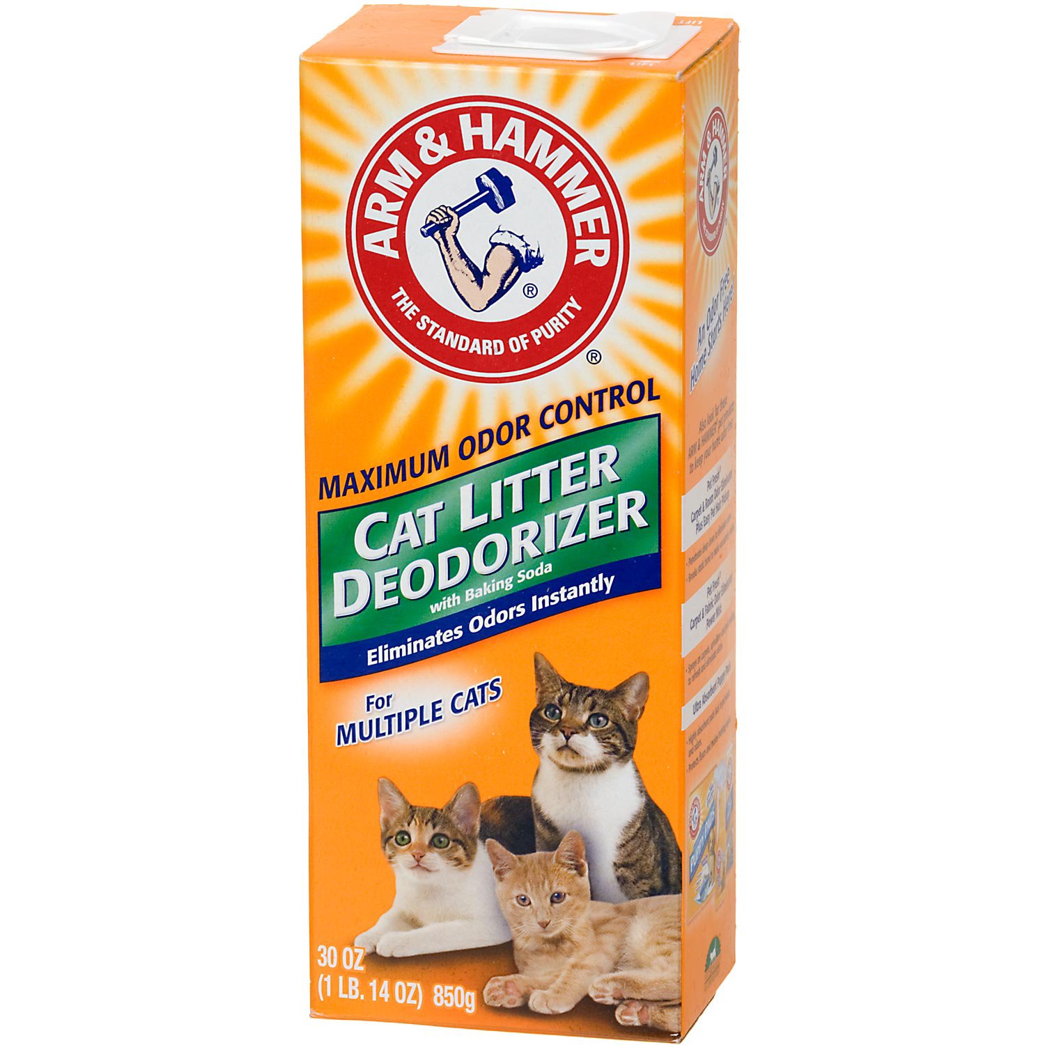 Arm & Hammer Multiple Cat Litter Deodorizer with Baking Soda Petco