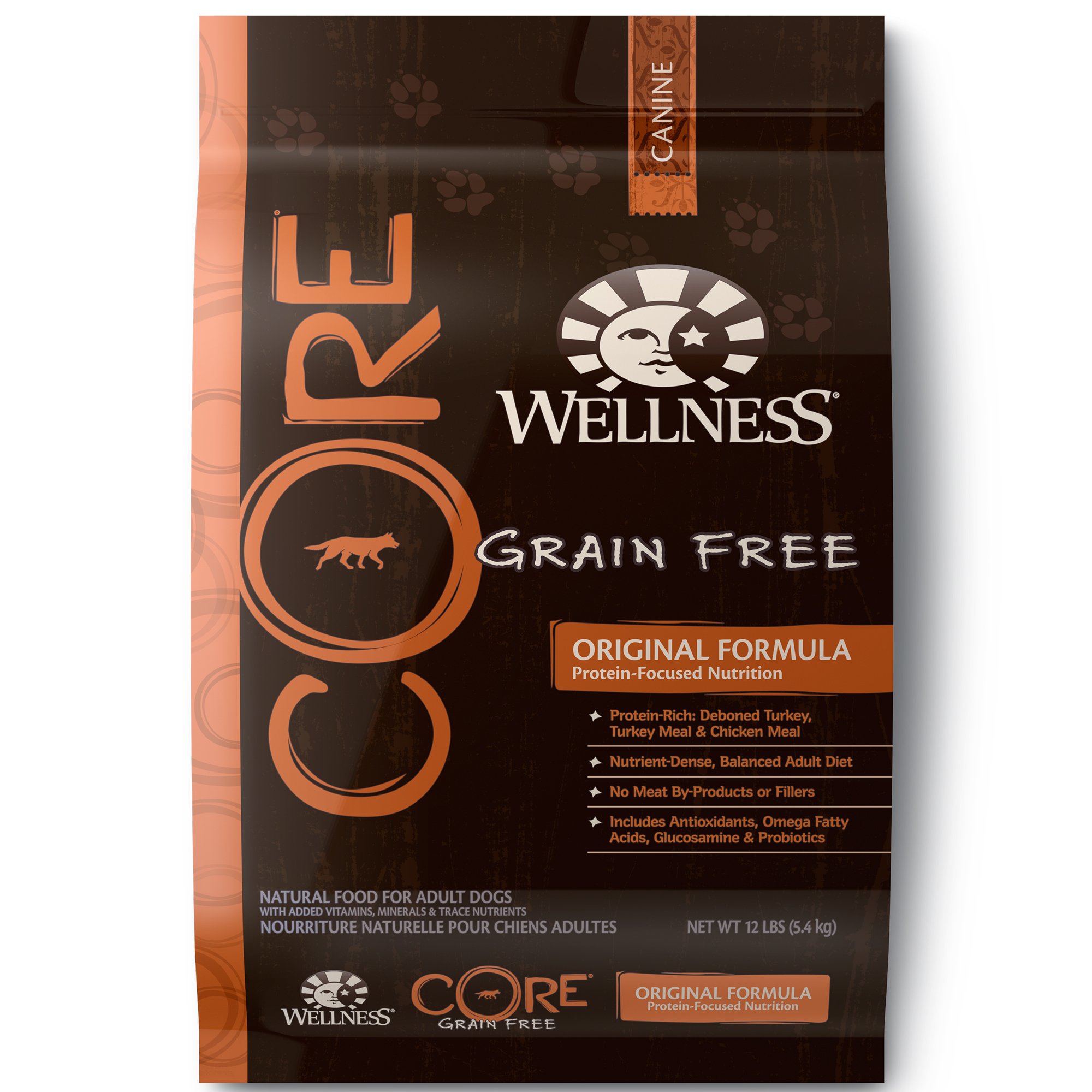 Wellness CORE Adult Original Turkey Dog Food, 12 lbs. Petco Store