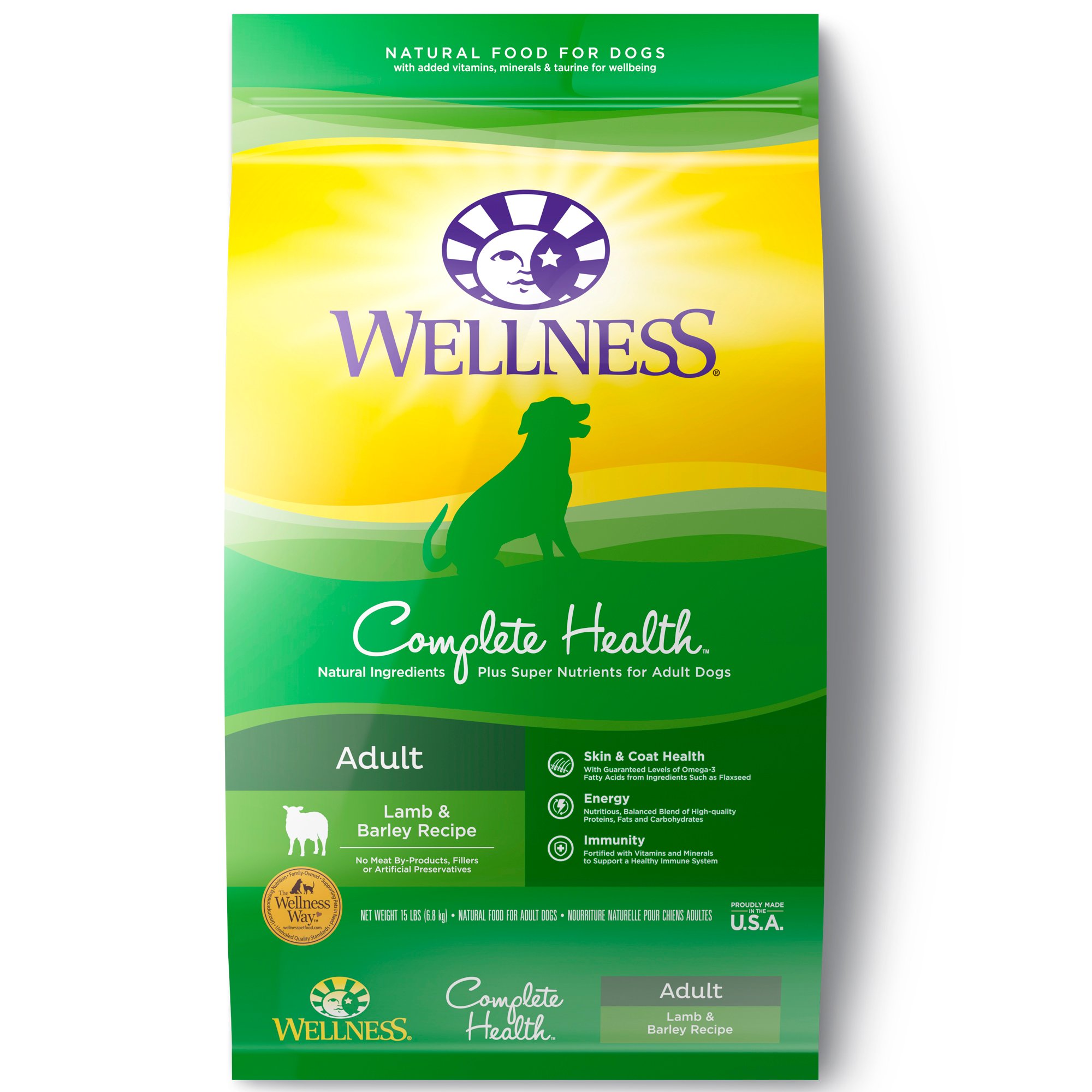 Wellness Complete Health Lamb & Barley Adult Dog Food Petco