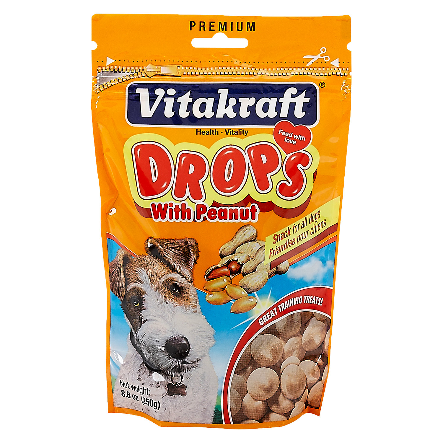 Vitakraft Peanut Drops Dog Treats