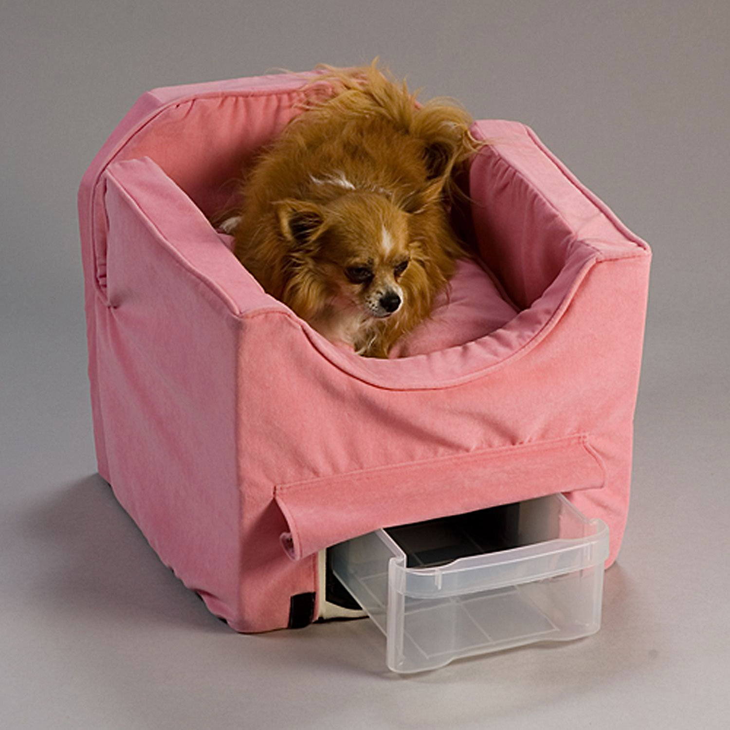 Snoozer Medium Pink Luxury Lookout II Dog Car Seat