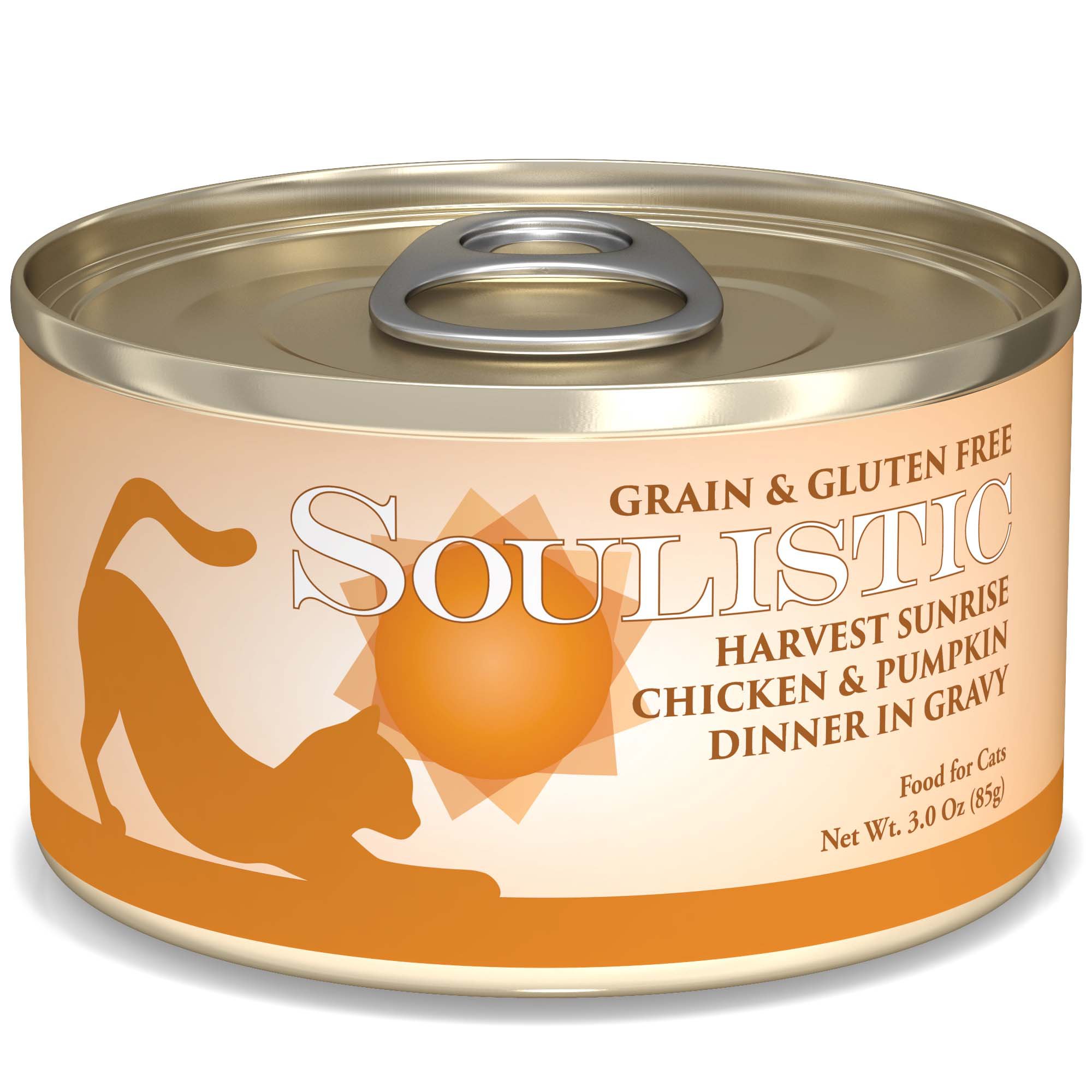 Soulistic Harvest Sunrise Chicken & Pumpkin Dinner Adult Canned Cat Food in Gravy Petco