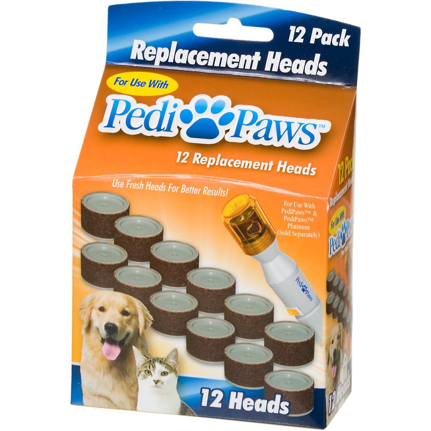 UPC 097298021190 product image for PediPaws Replacement Filing Heads - As Seen on TV (Pack of 12 heads) | upcitemdb.com