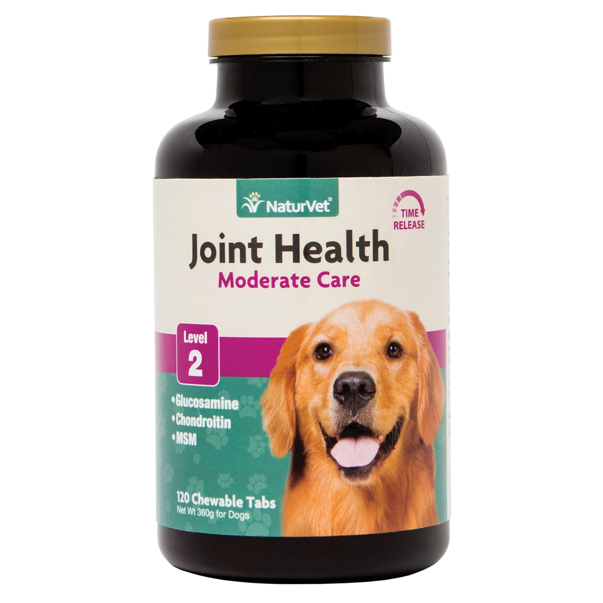 NaturVet Joint Health Time Release Level 2Maximum Hip & Joint Supplement for Dogs Petco