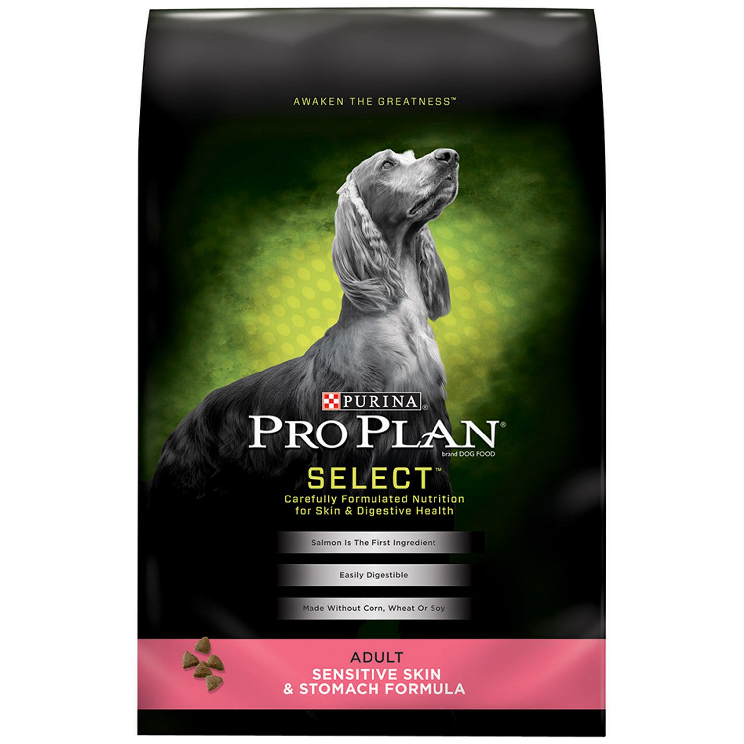 UPC 038100131935 product image for Pro Plan Select Sensitive Skin & Stomach Dog Food, 33 lbs. () | upcitemdb.com