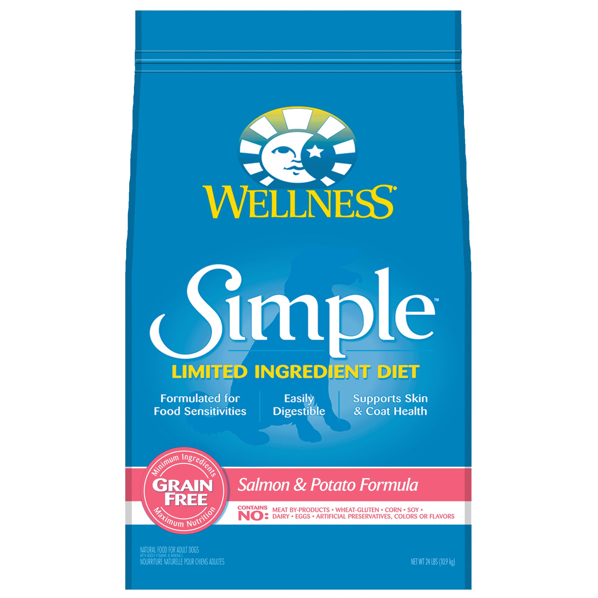 Wellness Simple Limited Ingredient Diet Salmon & Potato Grain Free Dry 