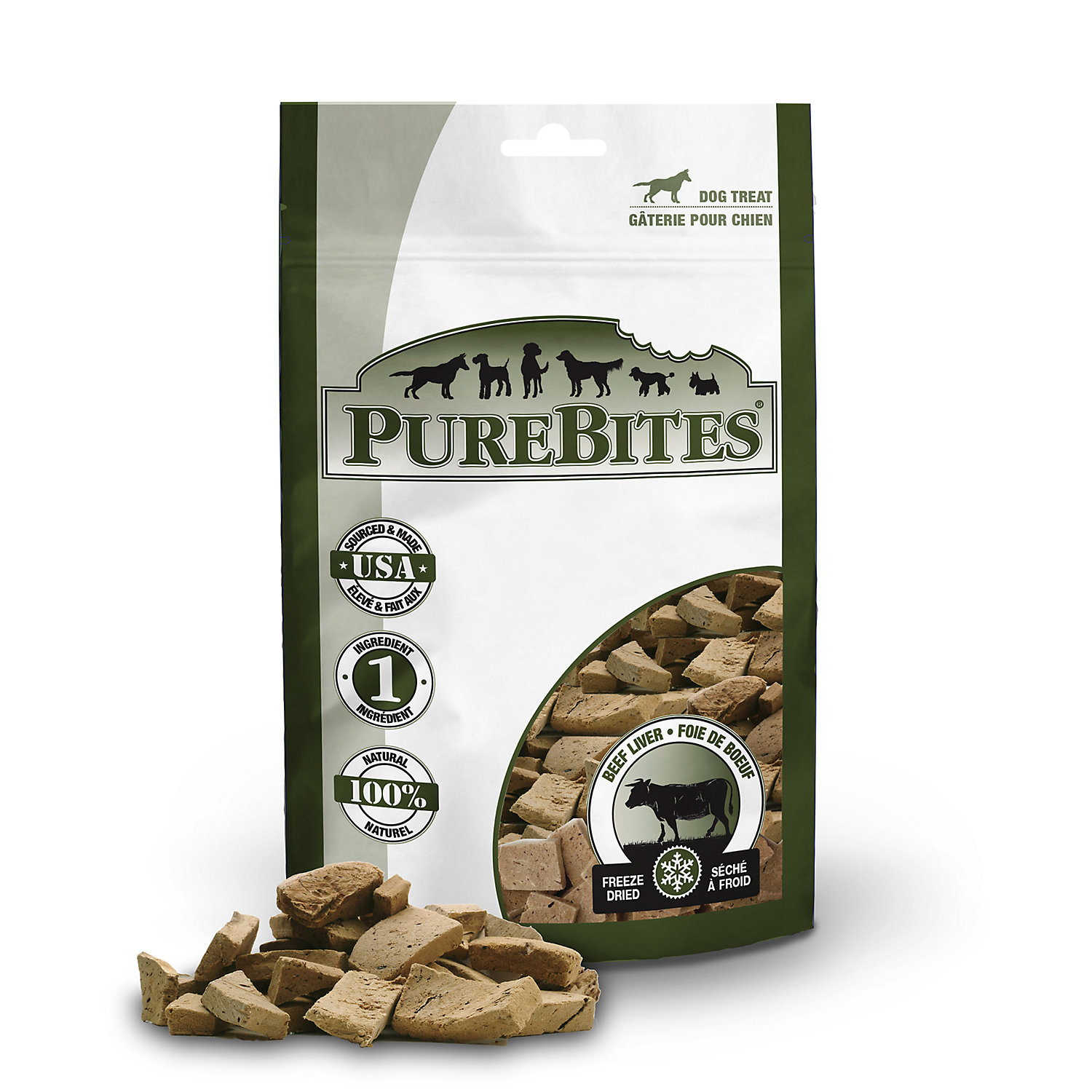 PureBites Natural Freeze Dried Dog Treats