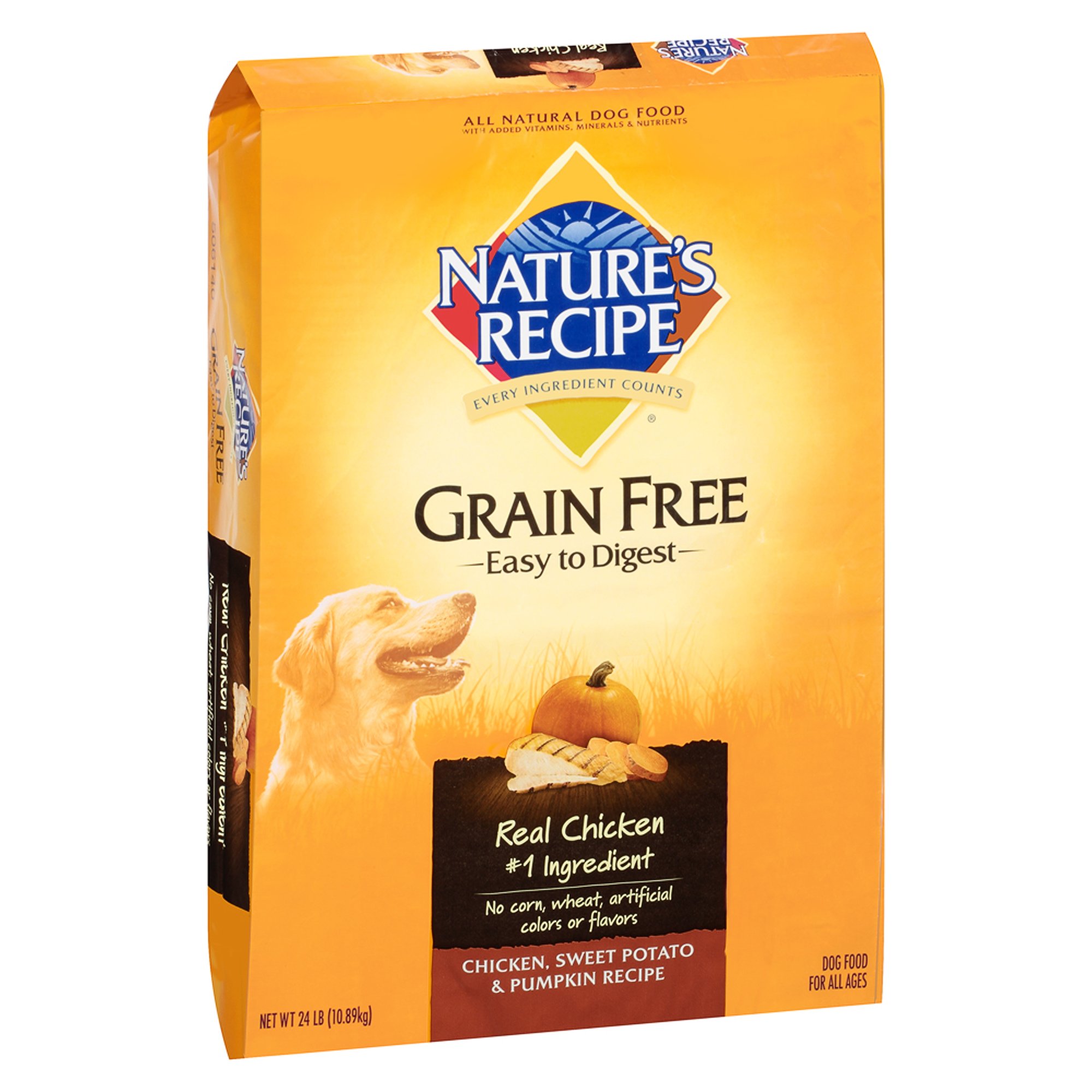 Nature's Recipe Grain-Free Chicken, Sweet Potato & Pumpkin Dry Dog Food