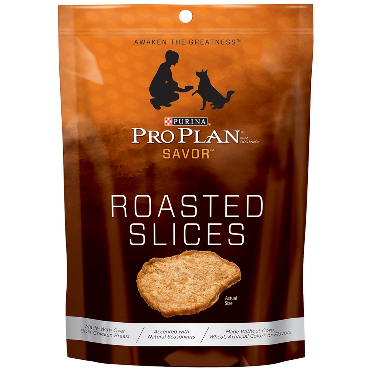 UPC 038100142979 product image for Pro Plan Savor Chicken Roasted Slices Dog Treats, 16 oz. () | upcitemdb.com