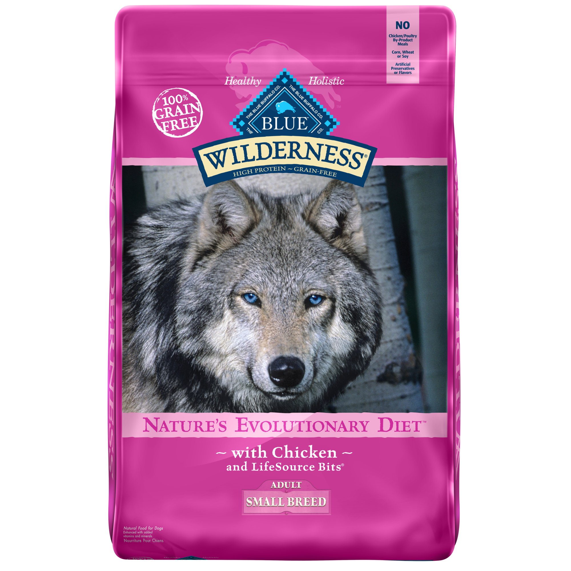 Blue Buffalo Small Breed Wilderness Chicken Adult Dry Dog Food | Petco