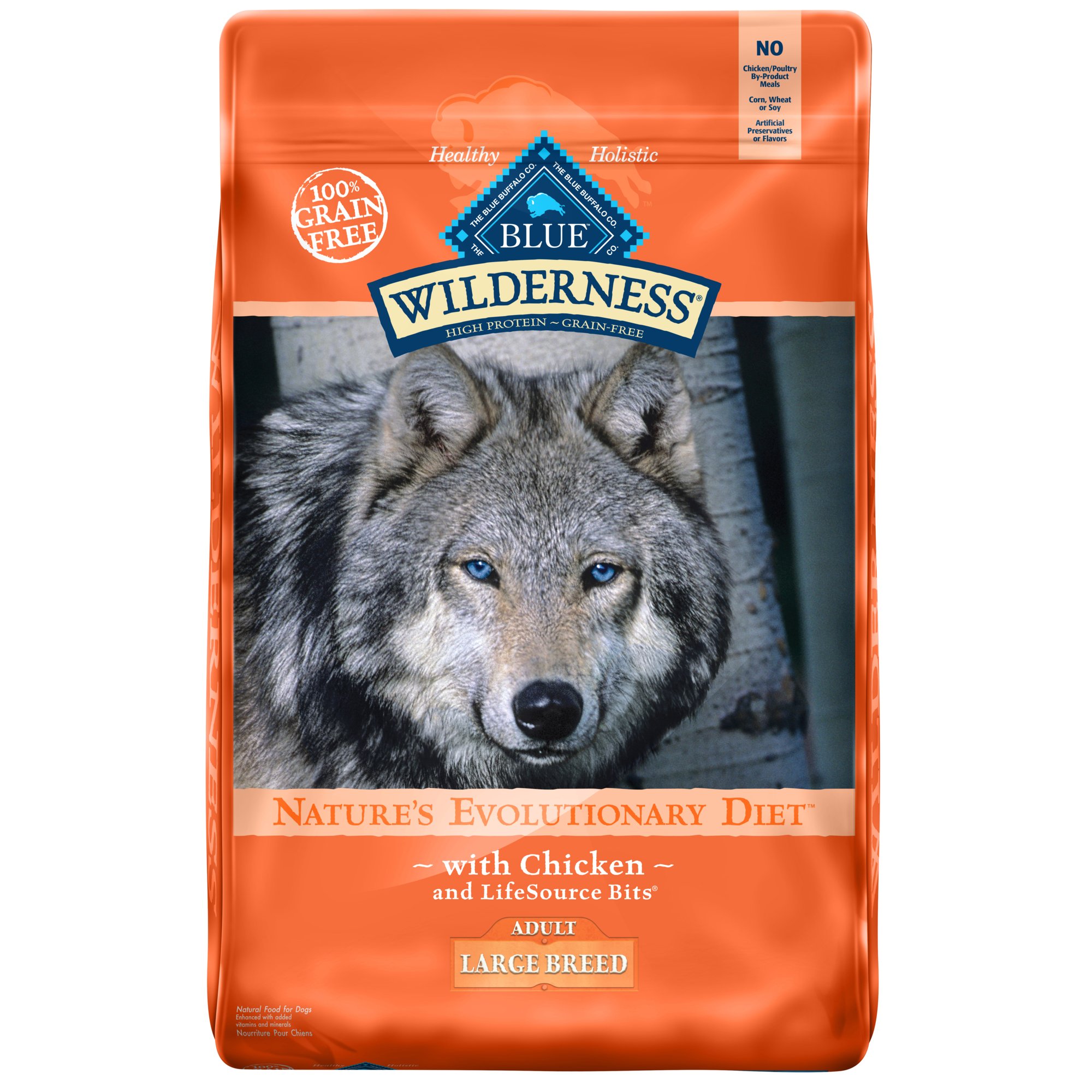 Blue Buffalo Large Breed Wilderness Chicken Adult Dog Food | Petco