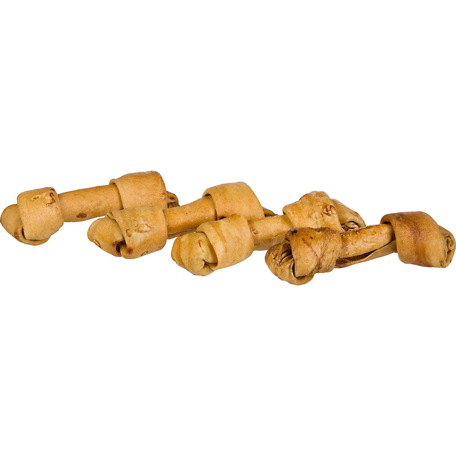 American Rawhide Chicken Basted Knot Bones Dog Chews, 11.3 oz., Pack of