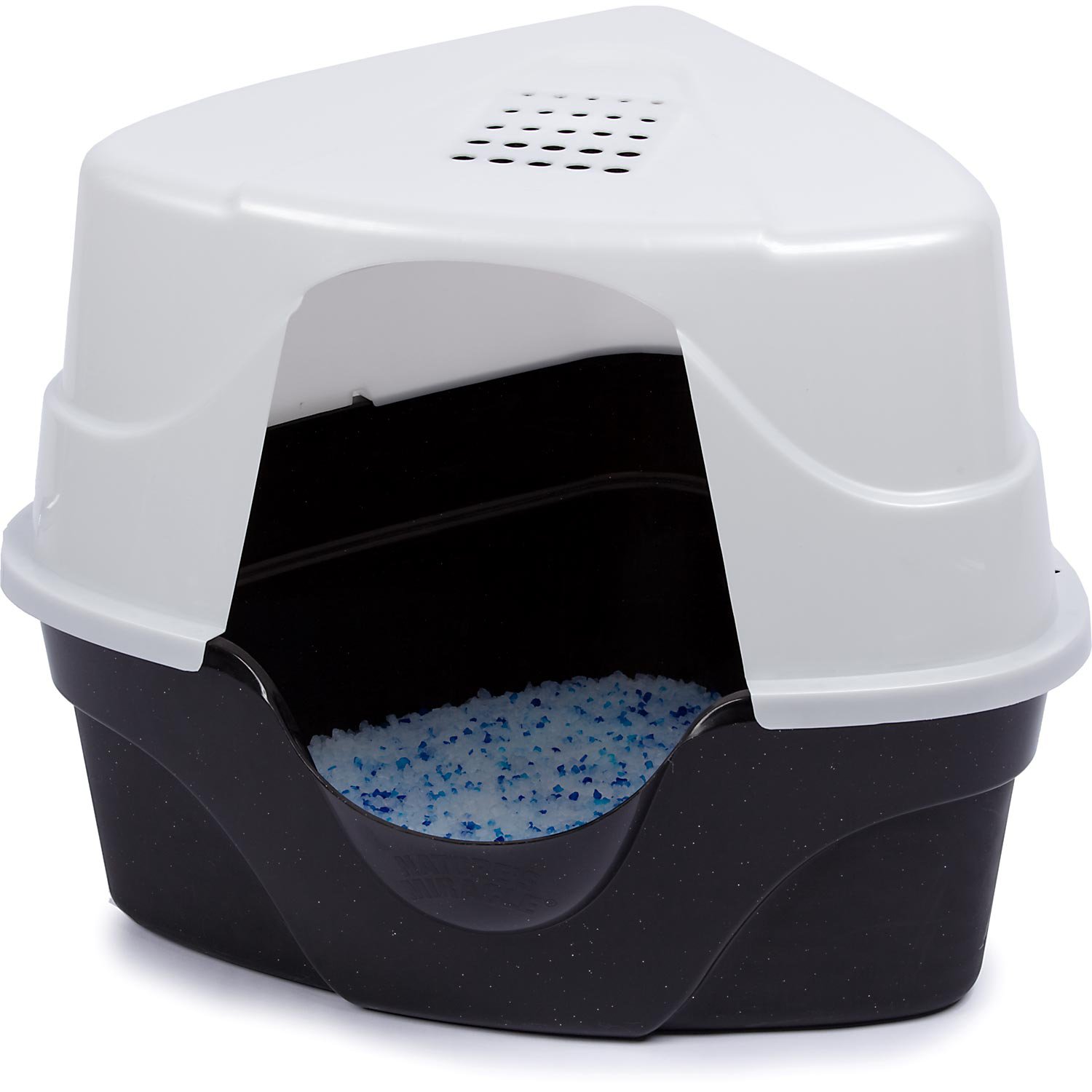 Nature's Miracle Advanced Corner Hooded Cat Litter Box Petco