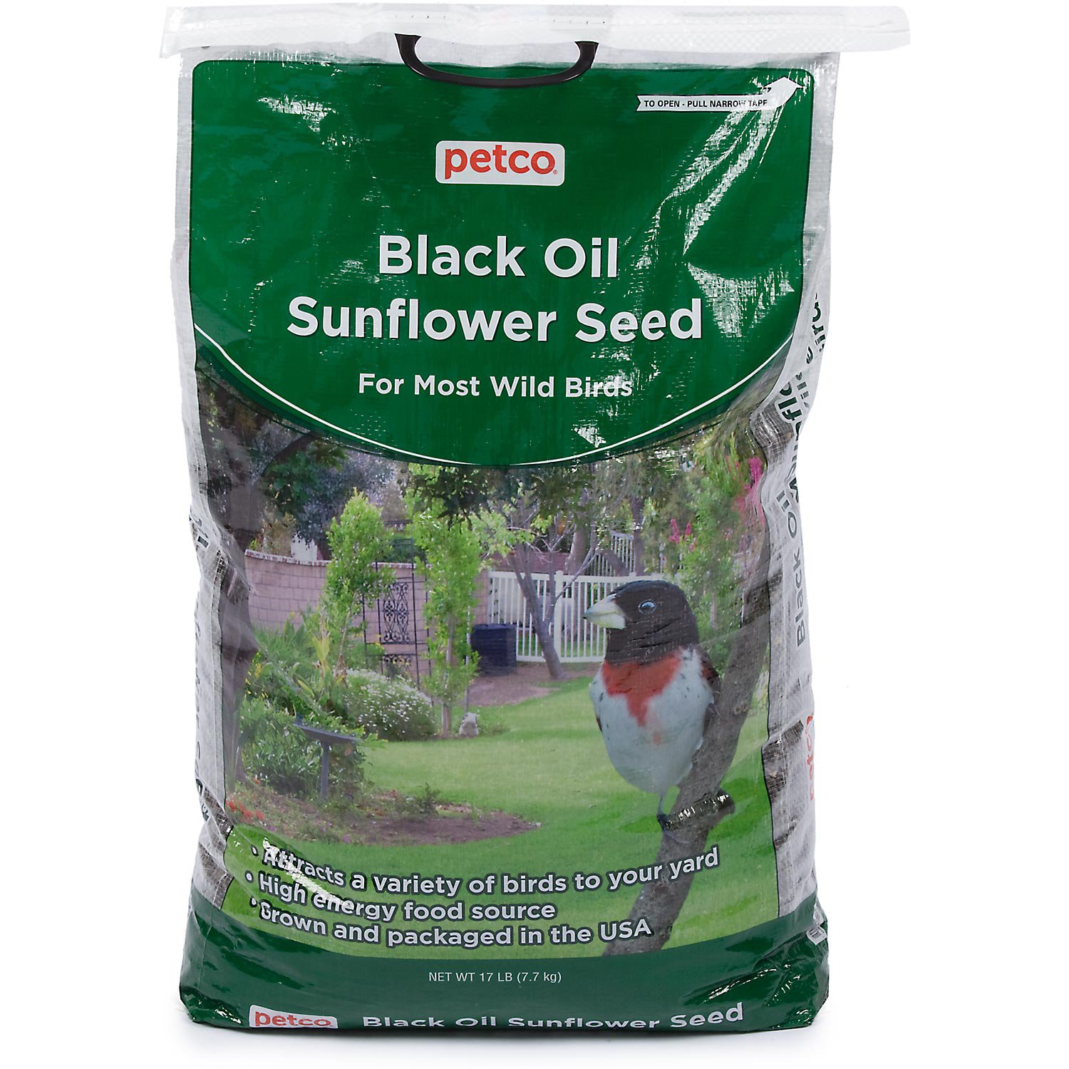 Petco Black Oil Sunflower Seed Wild Bird Food Petco