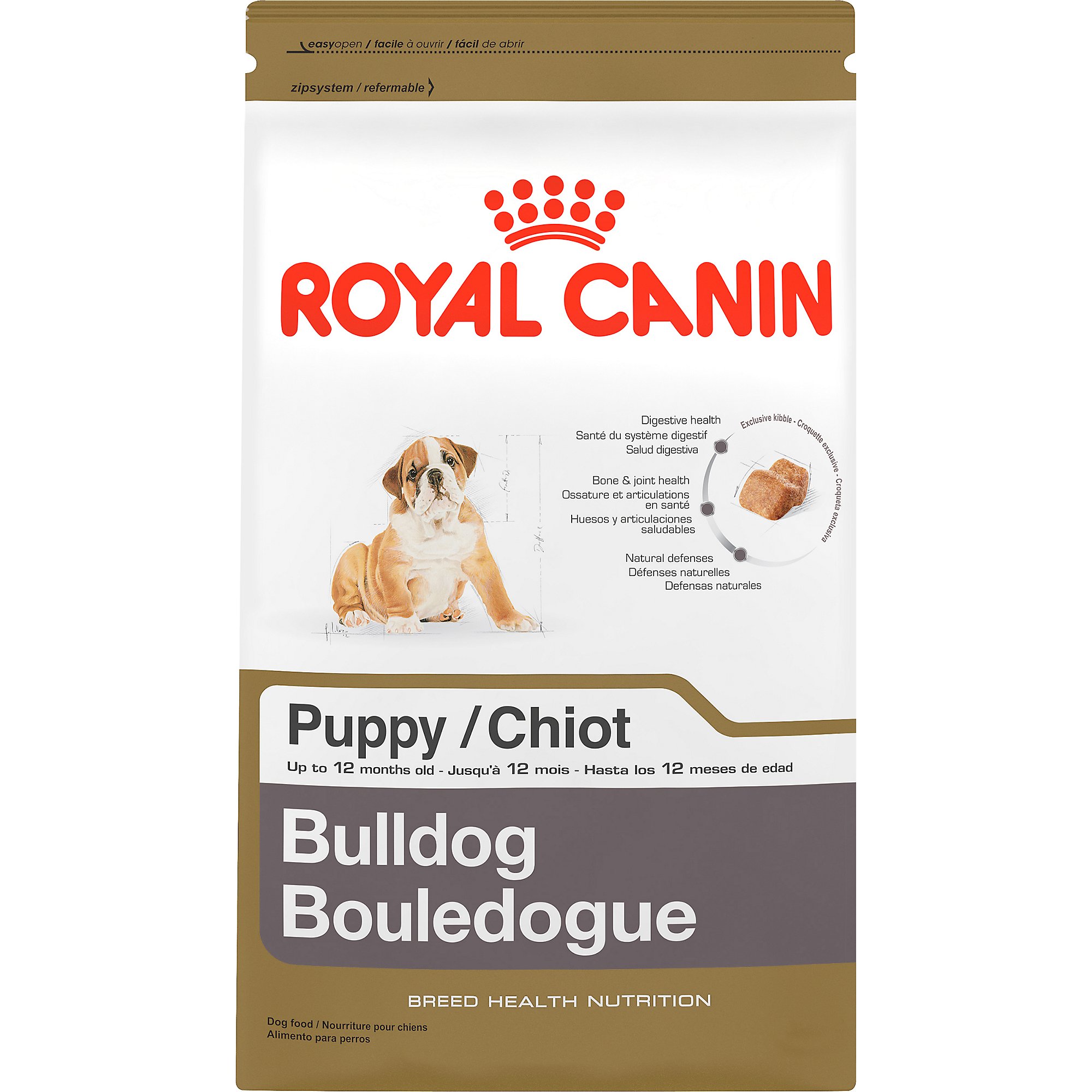 Royal Canin Breed Health Nutrition Bulldog Puppy Food Petco