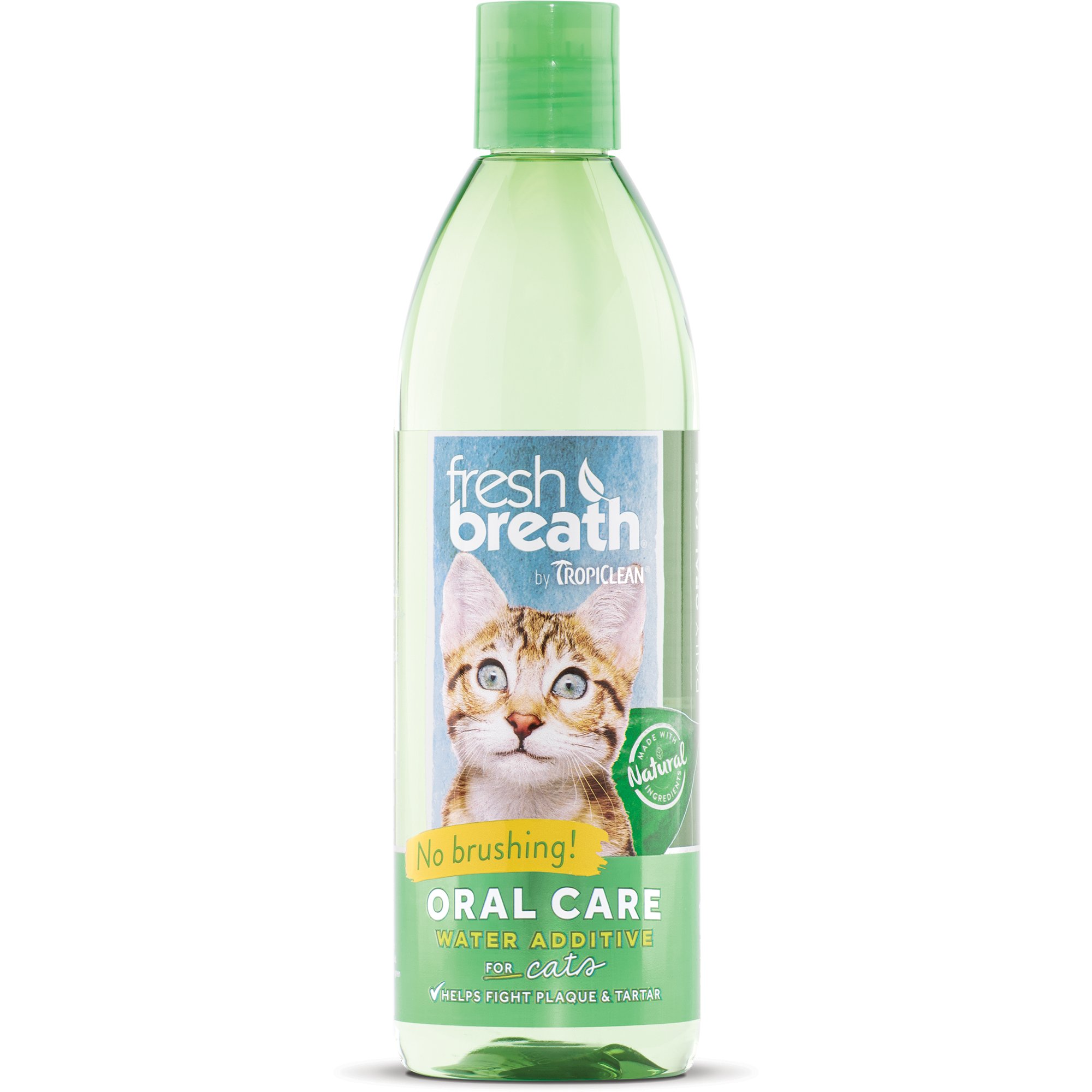 TropiClean Fresh Breath Oral Care Water Additive for Cats Petco