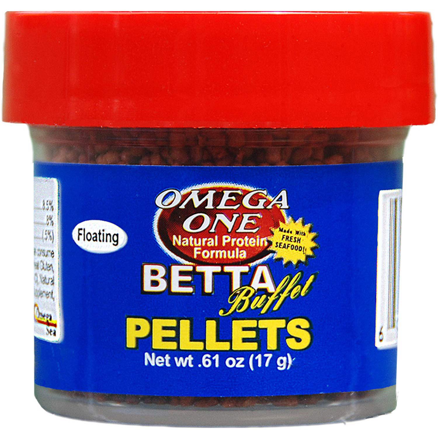 UPC 698220022713 product image for Omega One Betta Buffet Pellets Betta Food, .61 oz. () | upcitemdb.com