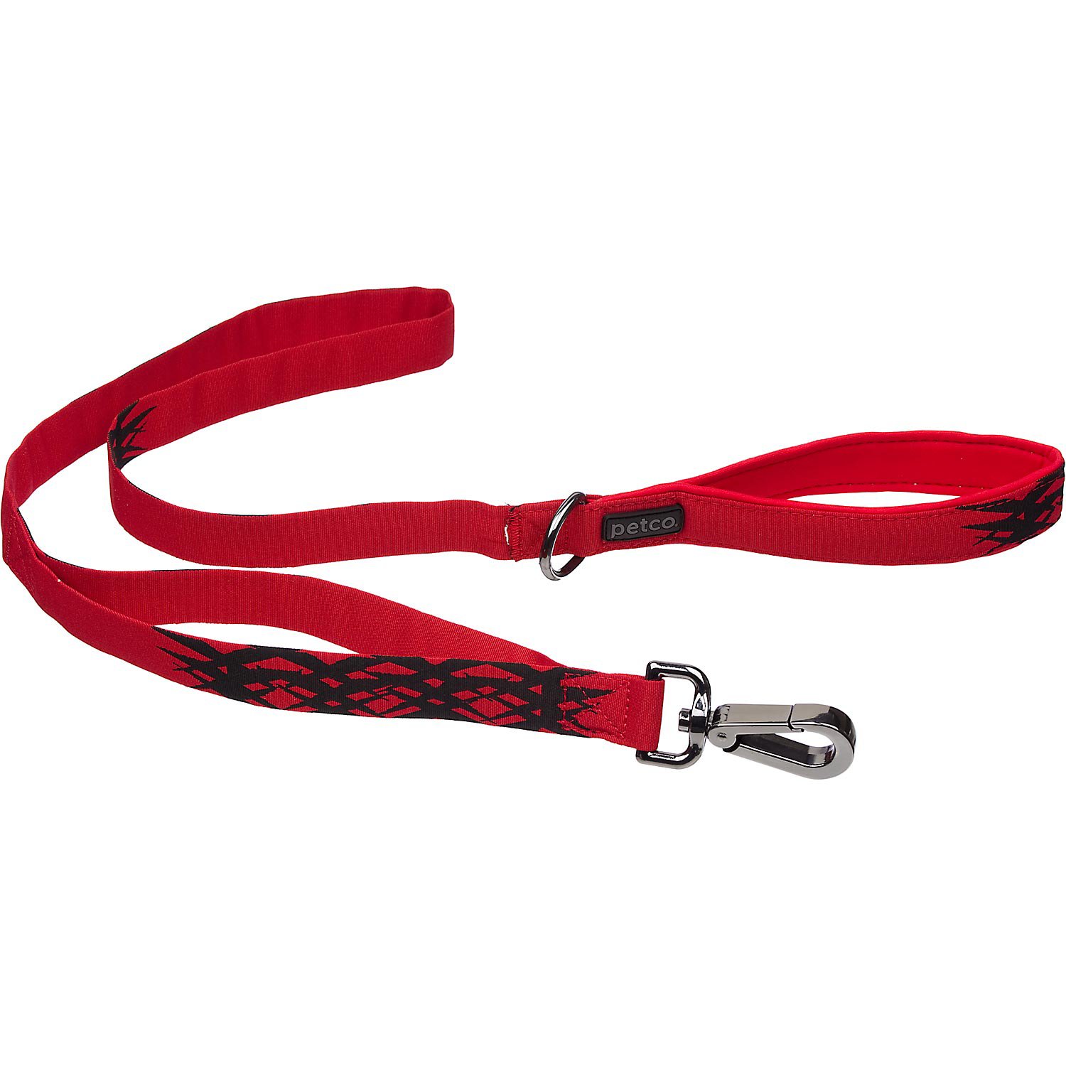 UPC 800443166895 product image for Petco Sport Dog Leash in Red & Black (Medium/Large; 4' L X 1