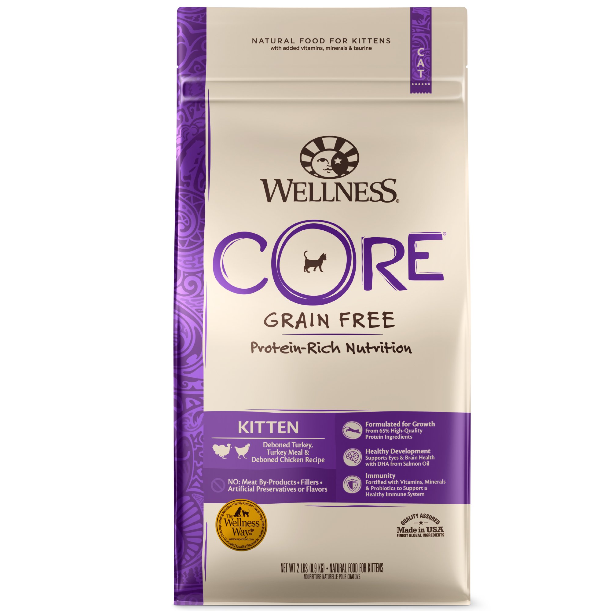 Wellness kitten food core petco