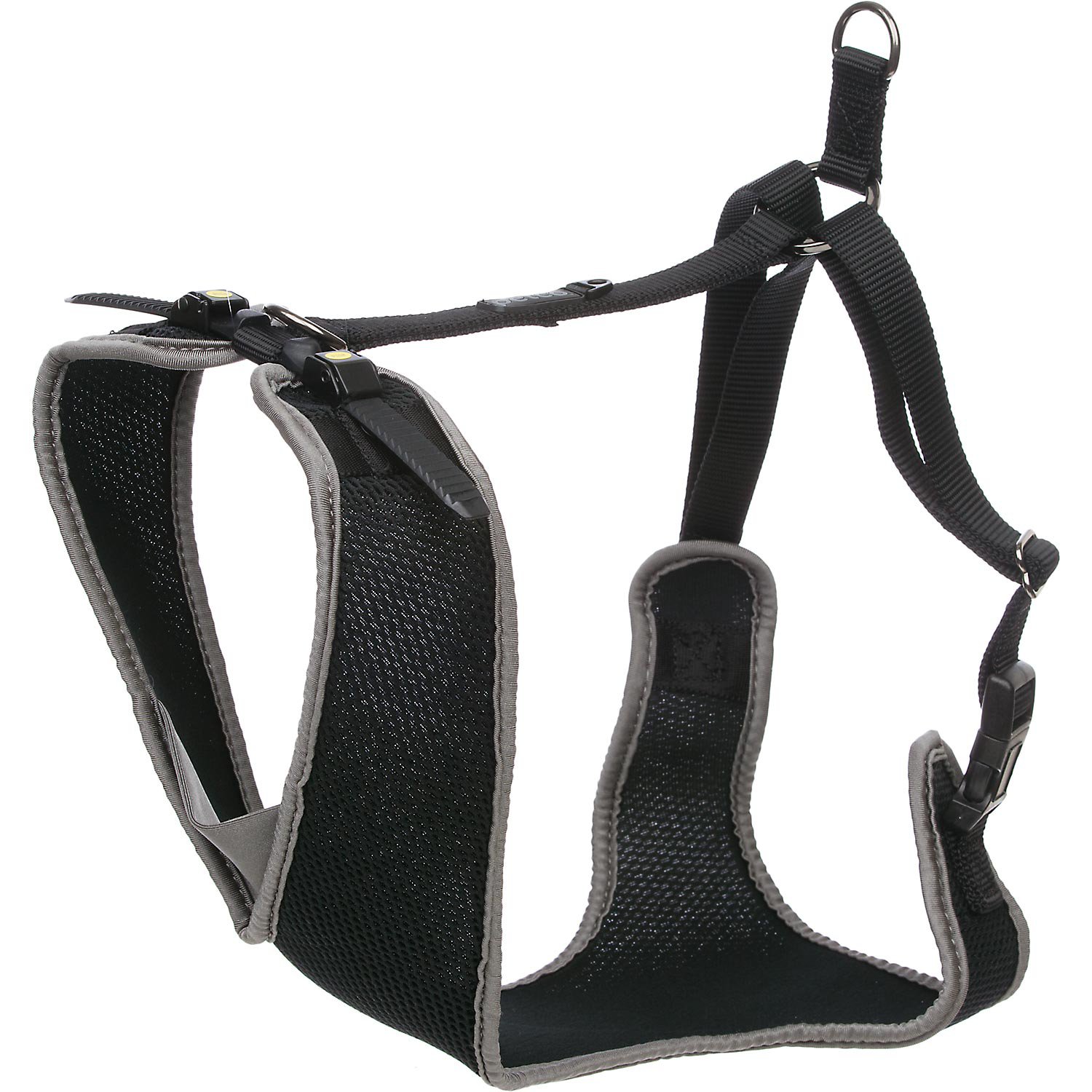 UPC 800443182475 product image for Petco Adjustable Mesh Harness for Big and Tall Dogs in Black & Gray, Small (For  | upcitemdb.com