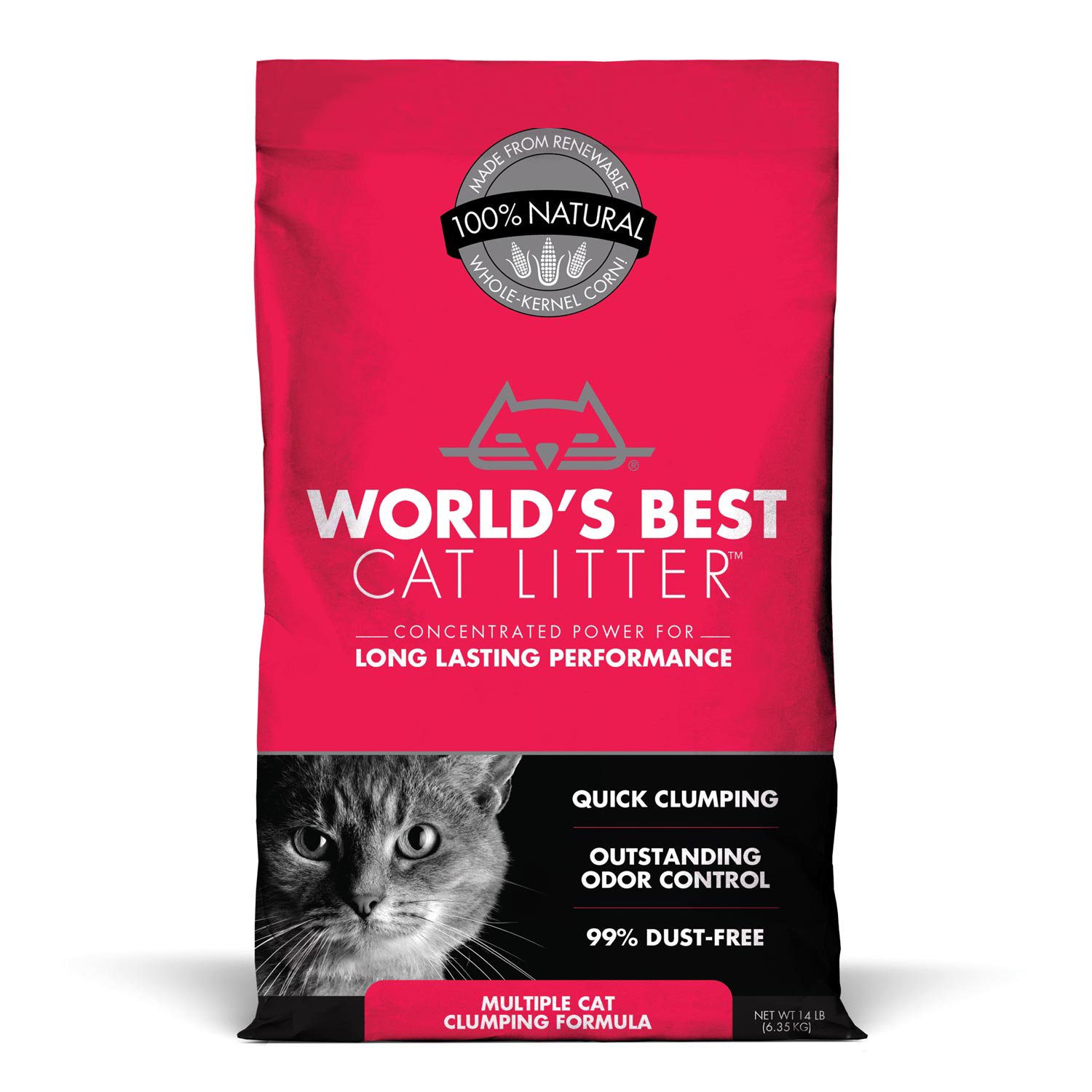 World's Best Cat Litter Multiple Cat Clumping Formula | Petco