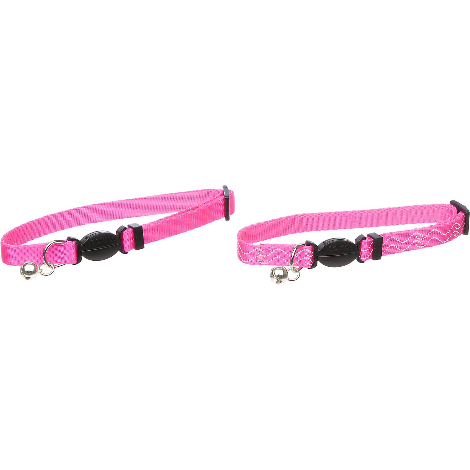 UPC 800443186329 product image for Petco Nylon Adjustable Classic Fashion Cat Collar in Bright Pink (3/8