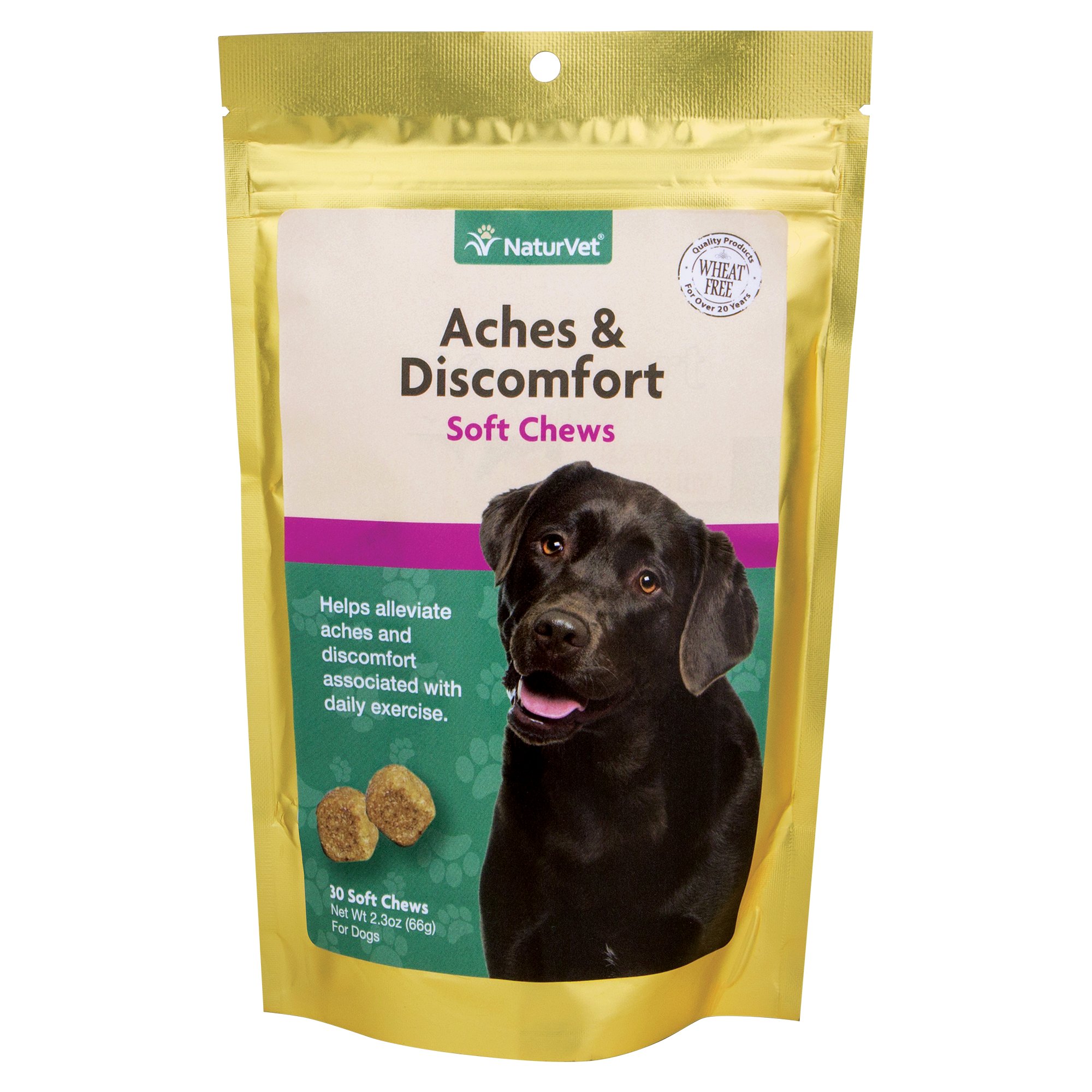NaturVet Aches & Hip & Joint Health Soft Chews for Dogs Petco