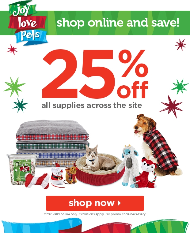 Shop online and save! Get 25% off all supplies across the site. Shop now.