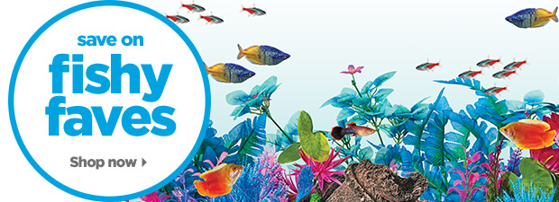 Save on fishy faves. Shop now.